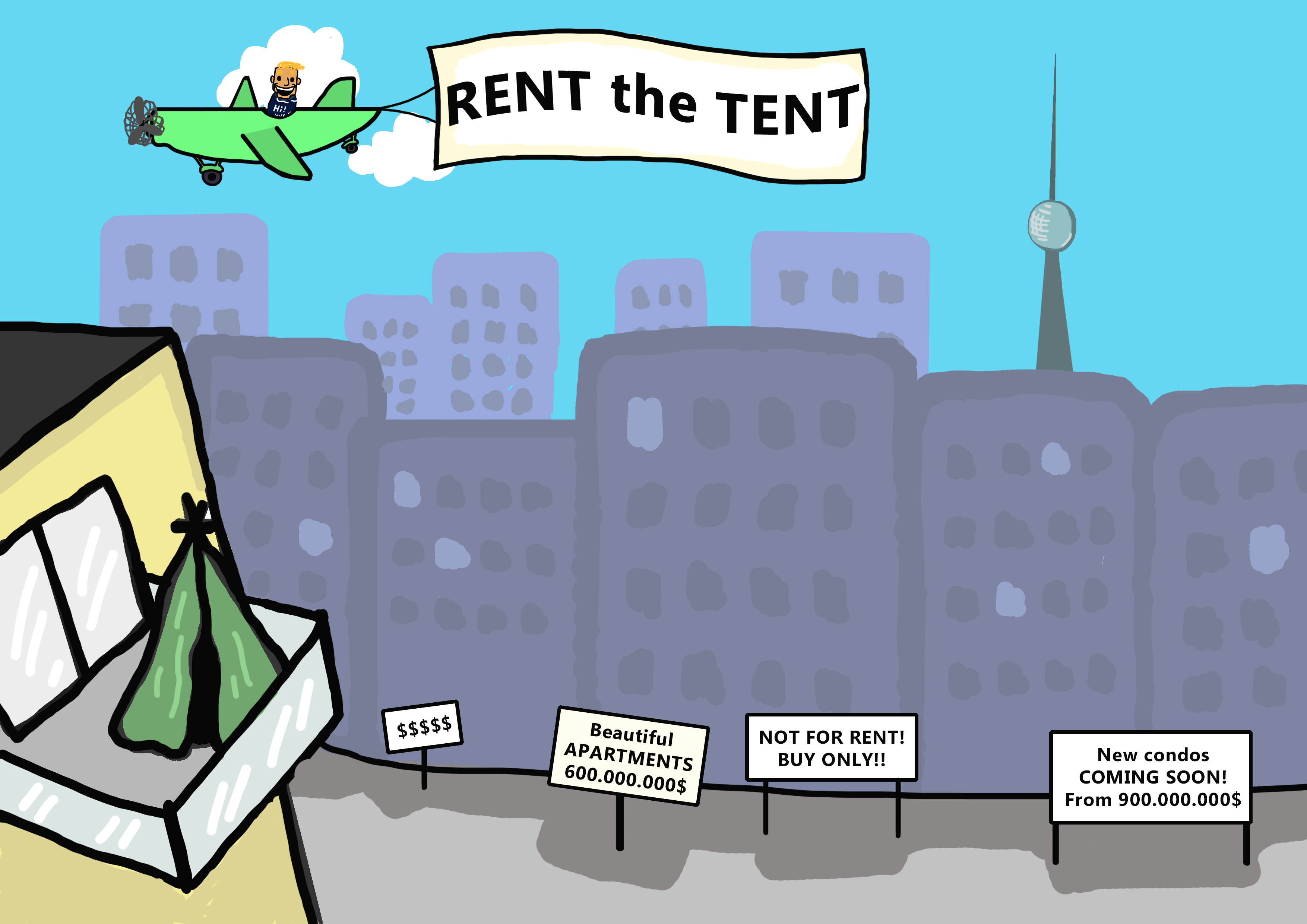 RENT the TENT