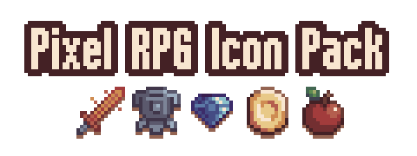 Pixel RPG Icon Pack