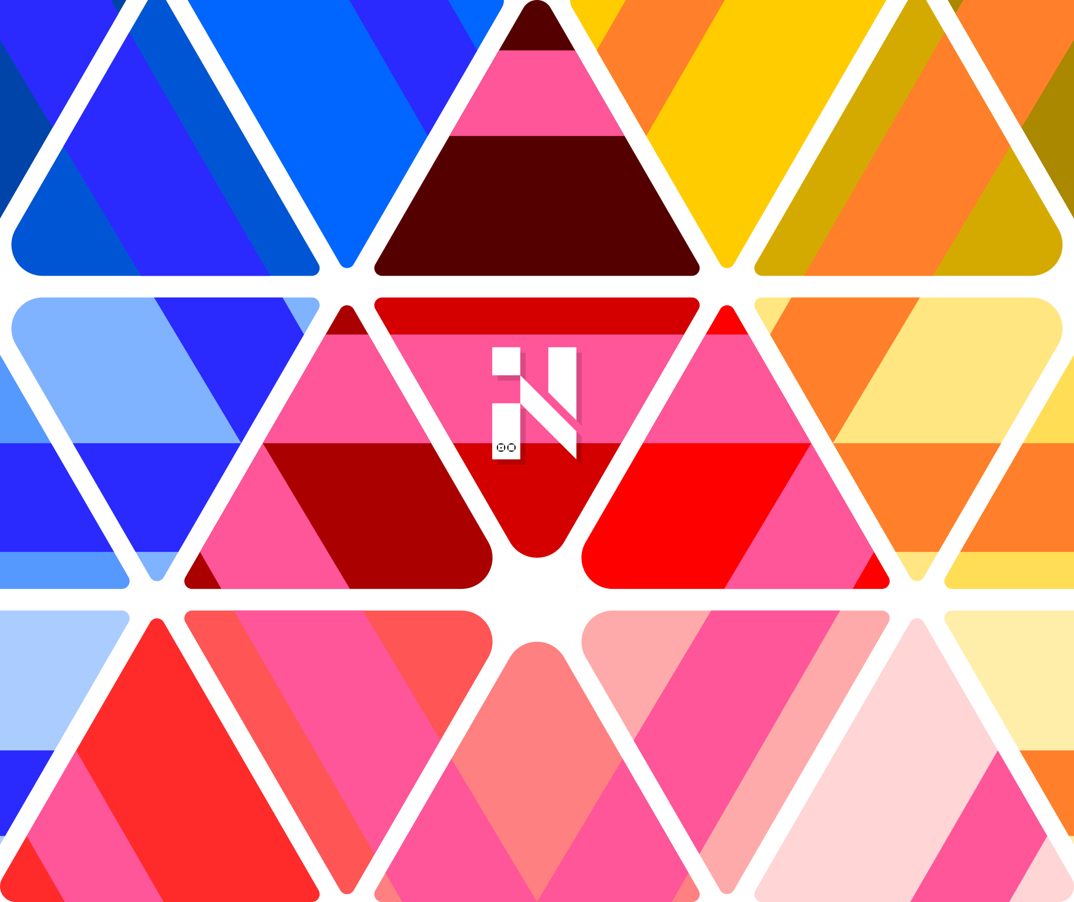 Nexus 30: Pyraminx Art | RELEASED! - Modern Art Pyraminx Stickers 3x3 ...
