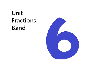 Cover image for Unit Fractions Band 6