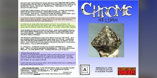 Cover image for the Chrome Messiah