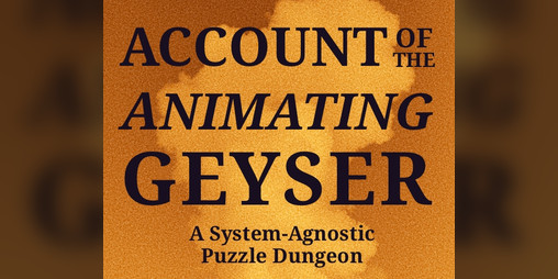 Cover image for Account of the Animating Geyser