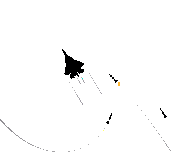 Missile Dodge 2D