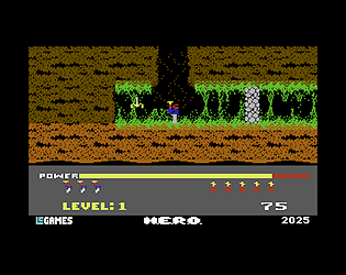 H.E.R.O. Is Back (C64) [Free] [Platformer]