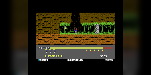 Cover image for H.E.R.O. Is Back (C64/C128)