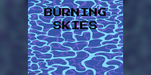 Cover image for Burning Skies