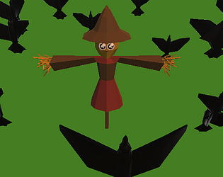 Crows Scare Scarecrows