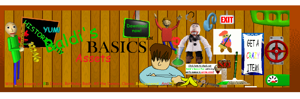 Baldi's Basics Assets