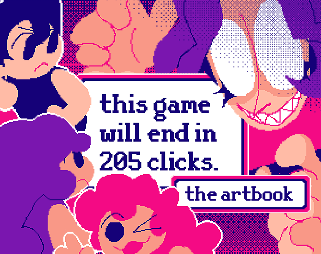 Cover image for this game will end in 205 clicks. the artbook
