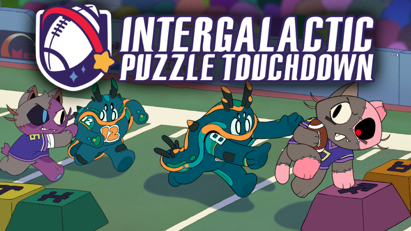 Cover image for Intergalactic Puzzle Touchdown