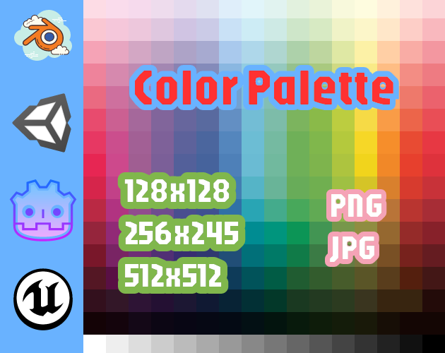 Color Palettes for 3D Models by Standout 7