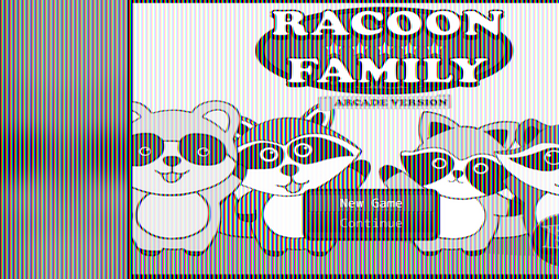 Cover image for Racoon Family Arcade Version