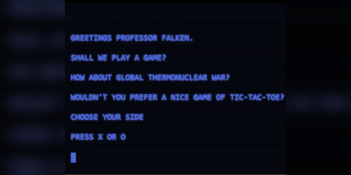 Cover image for WARGAMES TIC TAC TOE : A FAN GAME ( beta )
