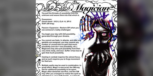 Cover image for The Magician (a biblically accurate Merlin type)