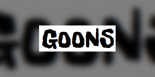 Cover image for GOONS