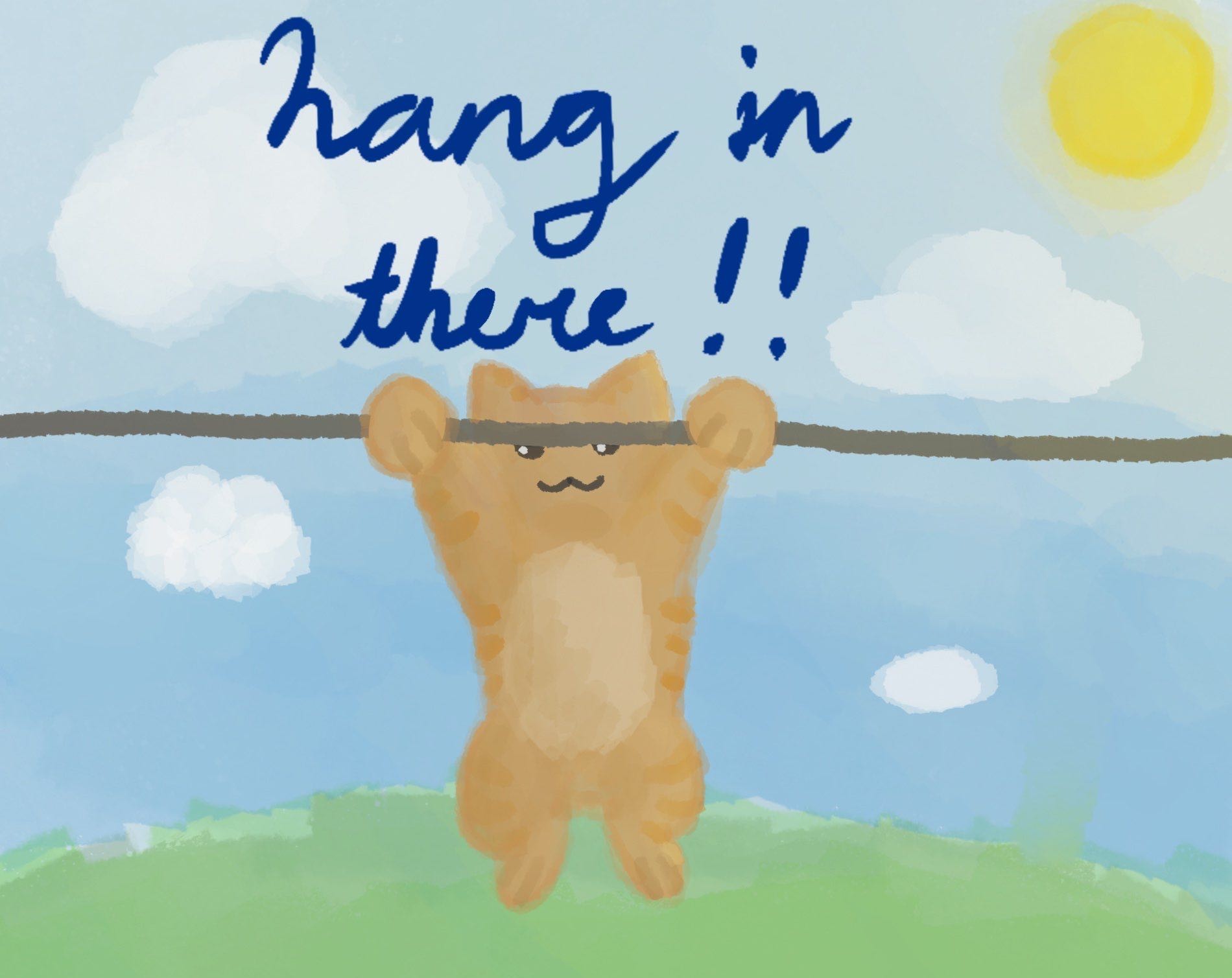 Cover image for Hang in there!!