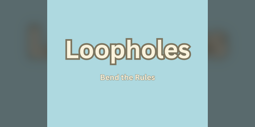 Cover image for Loopholes