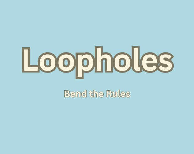 Cover image for Loopholes
