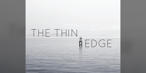 Cover image for the thin edge