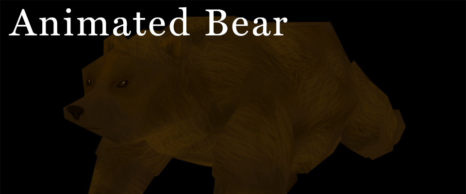 Animated Bear