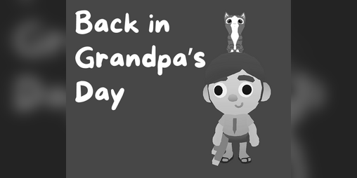 Cover image for Back in Grandpa's day