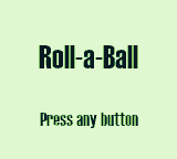 Cover image for Roll-a-Ball