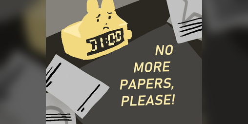 Cover image for No more papers, please!