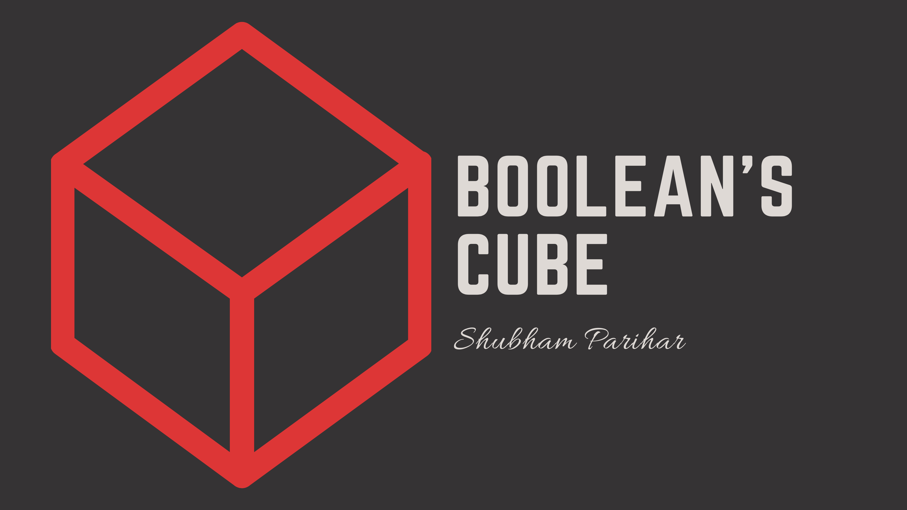 Boolean's Cube