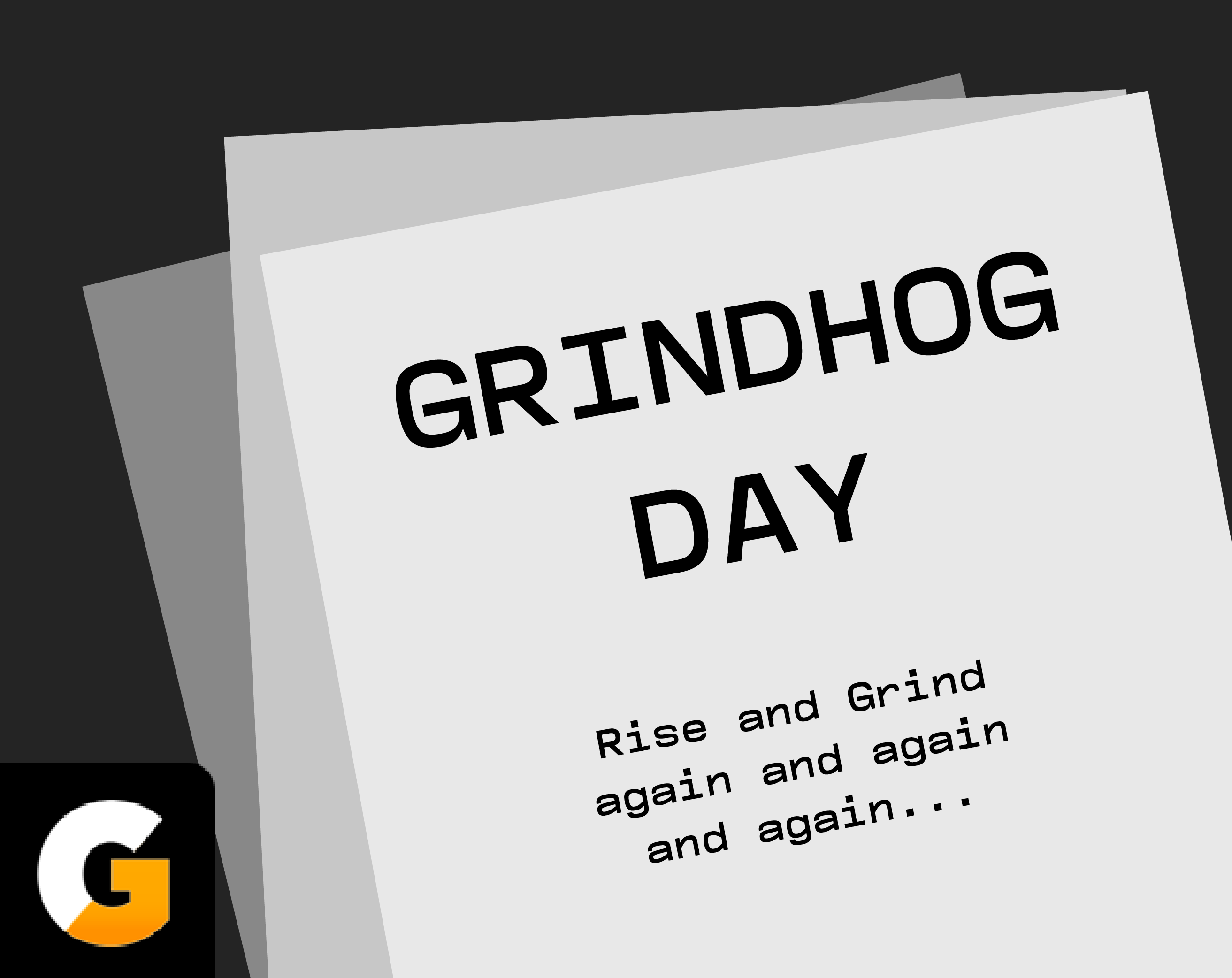 Cover image for Grindhog Day