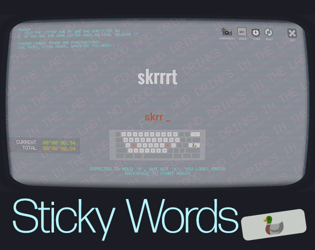 StickyWords