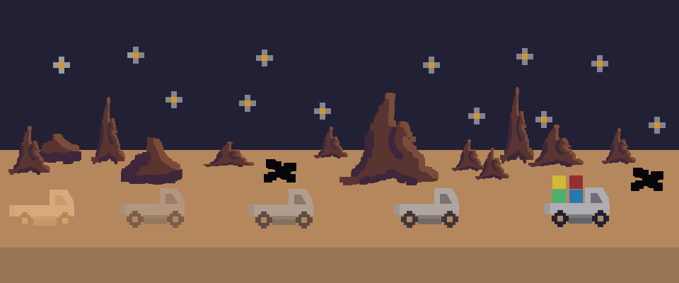 Mars Delivery Echoes