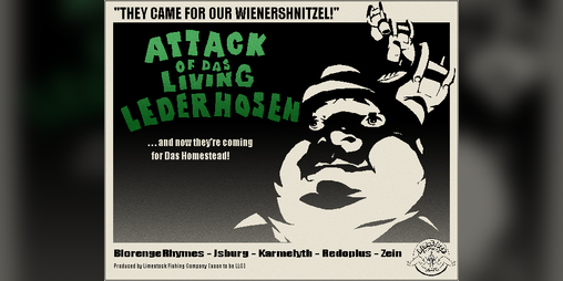 Cover image for Attack of Das Living Lederhosen