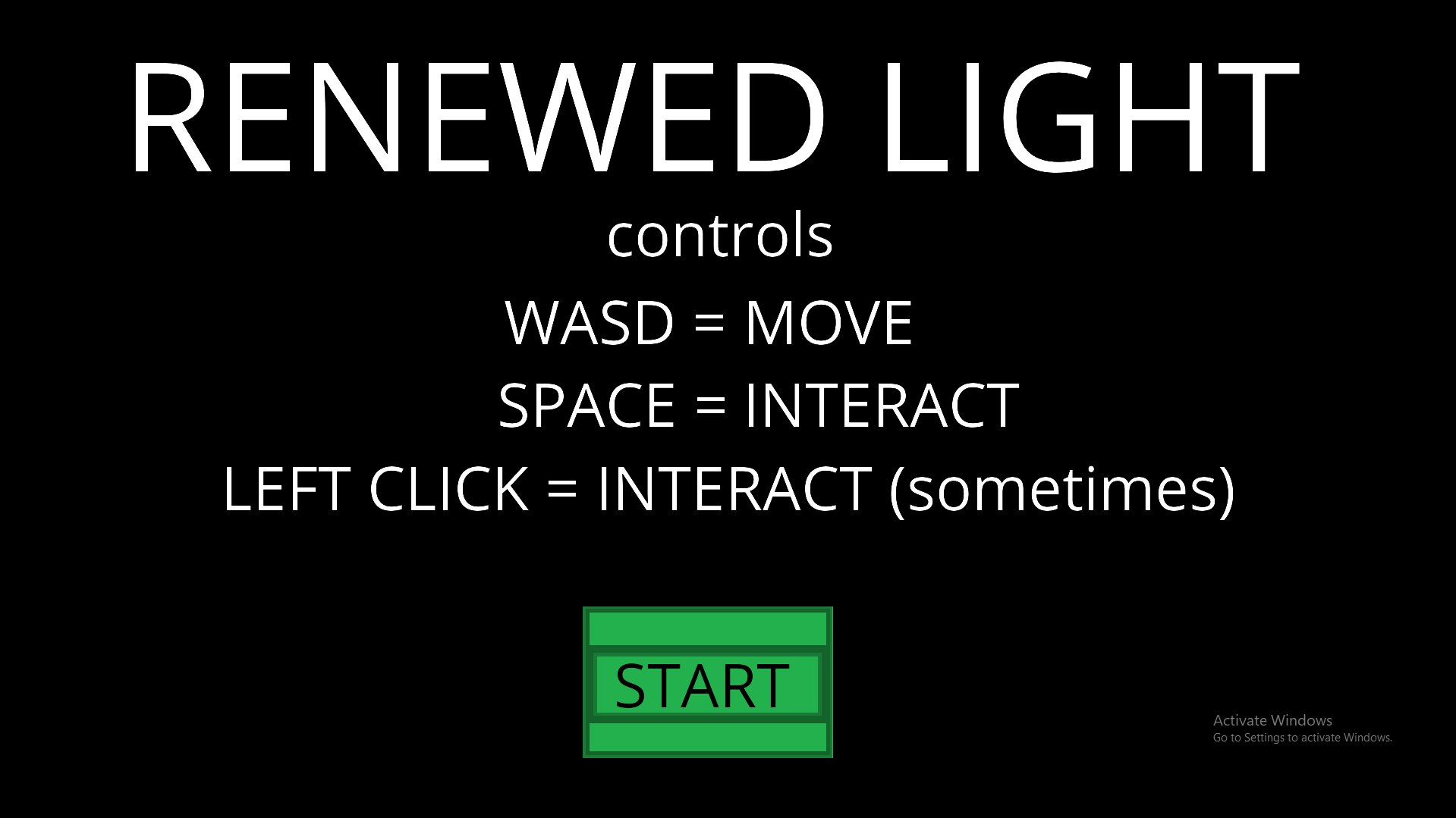 Renewed Light