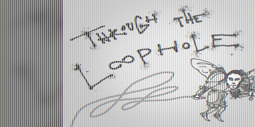 Cover image for Through the Loophole