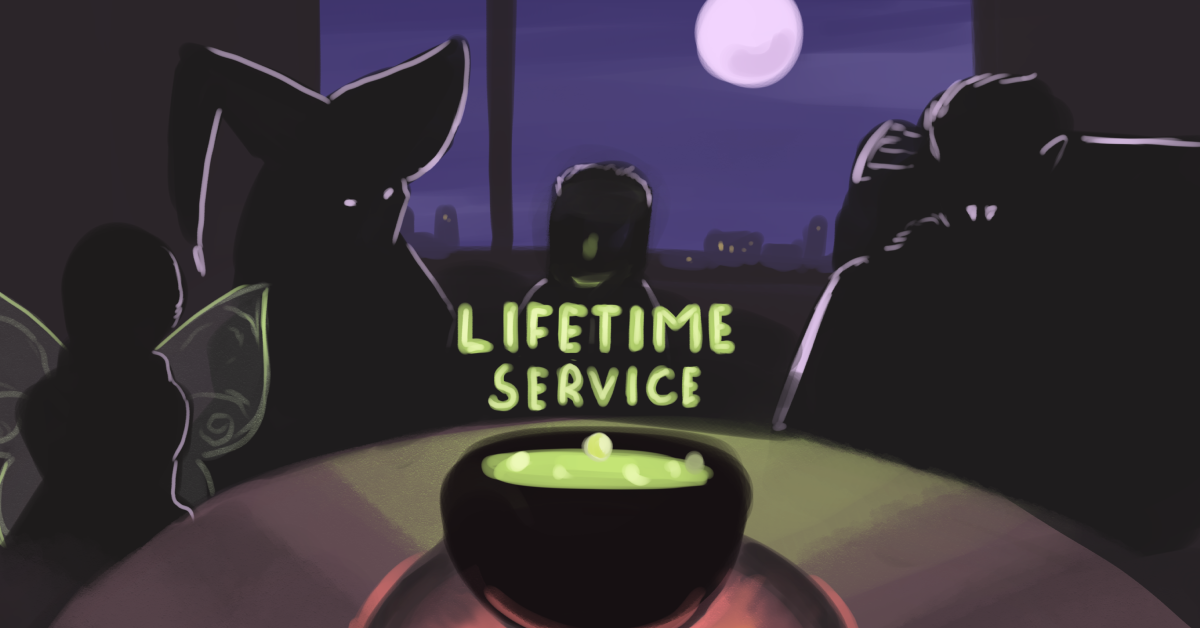 Cover image for Lifetime Service