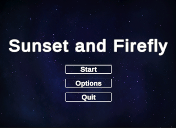 Sunset and Firefly