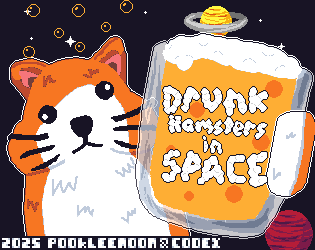 Cover image for Drunk Hamsters in Space