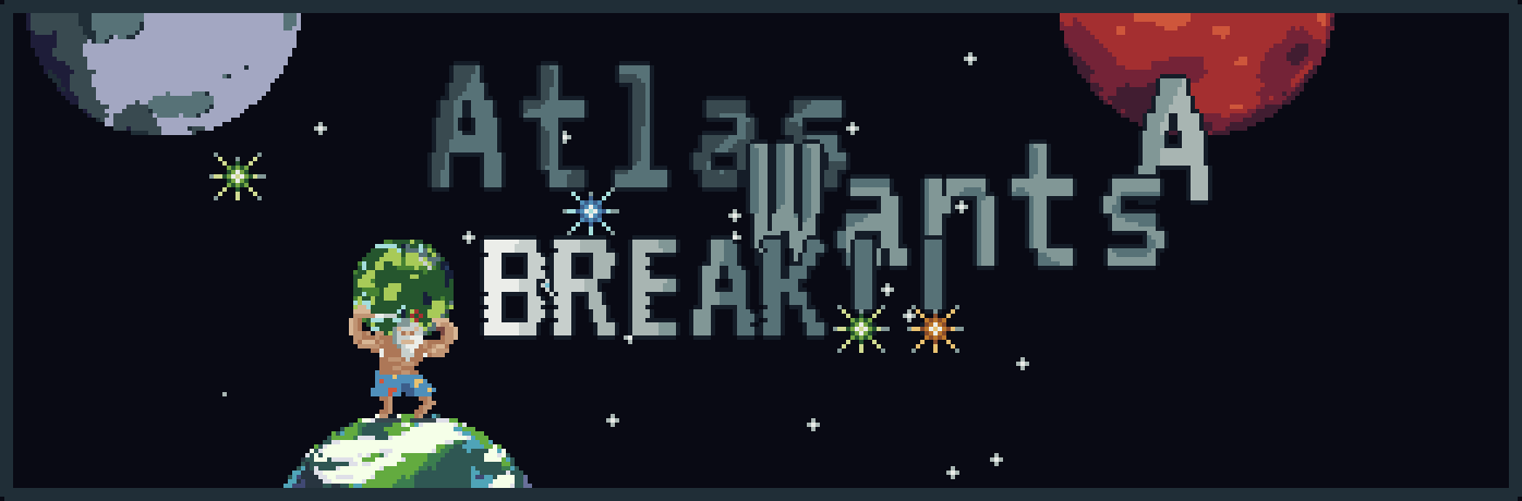 Image of Atlas Wants a Break, awesome video game.
