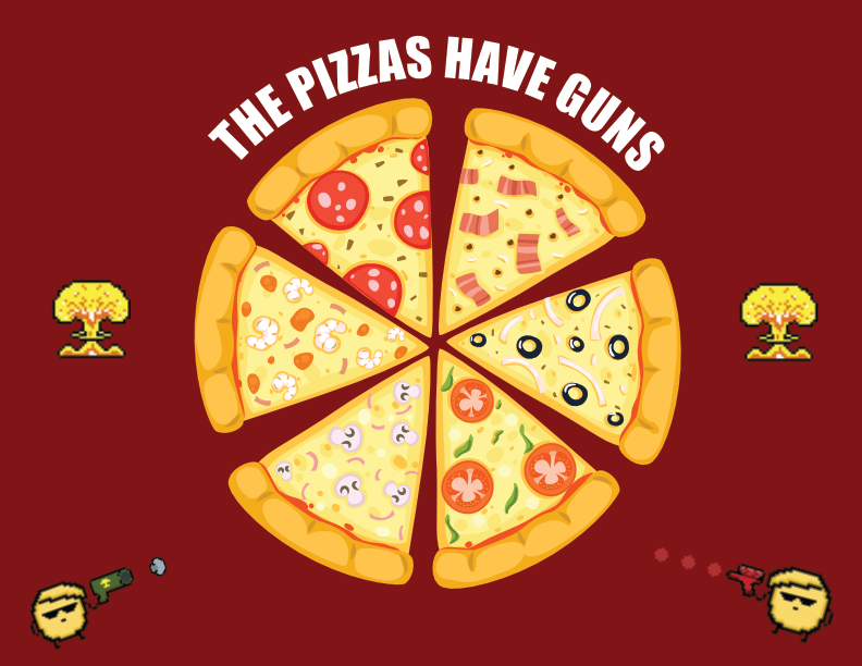 Cover image for The Pizzas Have Guns
