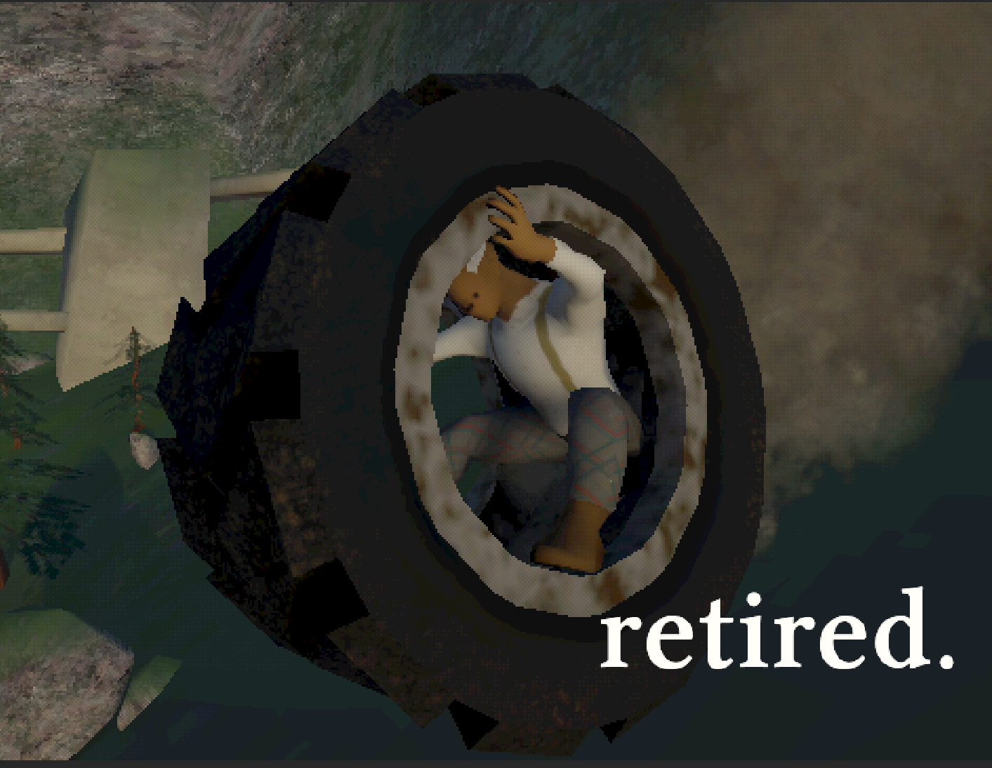 Cover image for retired.