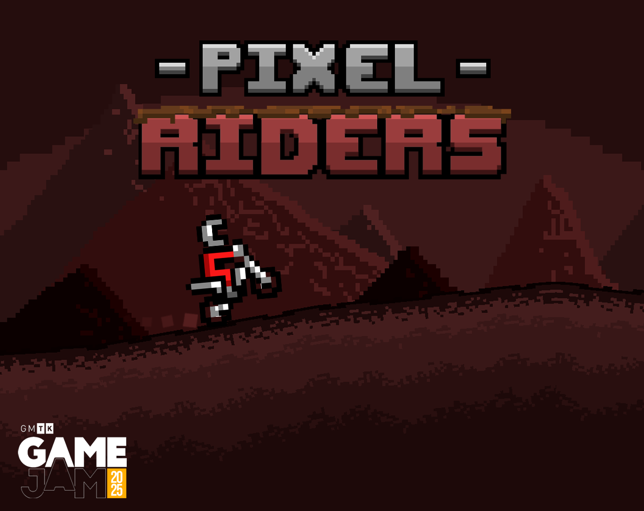 Pixel Rider Kick Pixel Riders by Dman7713, Goobiz, UnityP3rson for GMTK Game Jam 2025 ...
