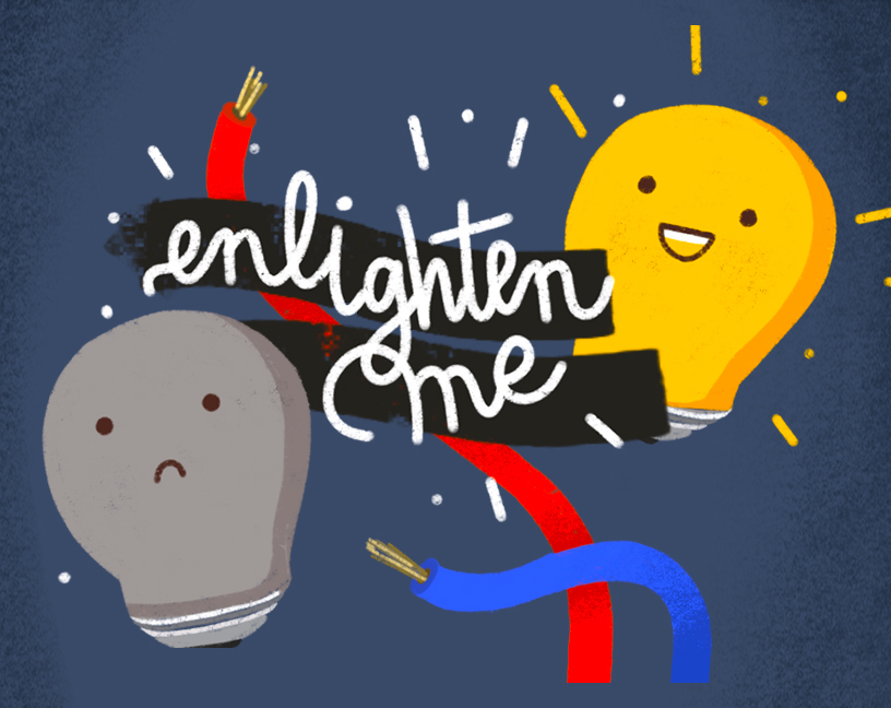 Cover image for Enlighten me
