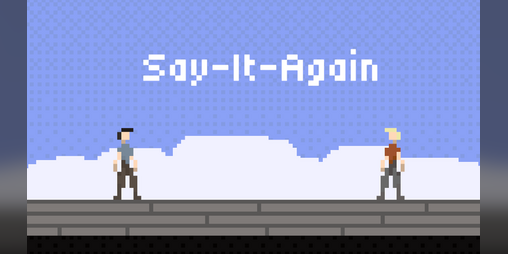 Cover image for Say-It-Again