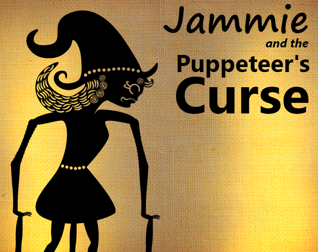 Cover image for Jammie and the Puppeteer's Curse