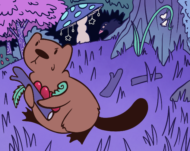 Busy Beaver: I got Reincarnated into a Beaver—My Adventures in an Enchanted Forest!