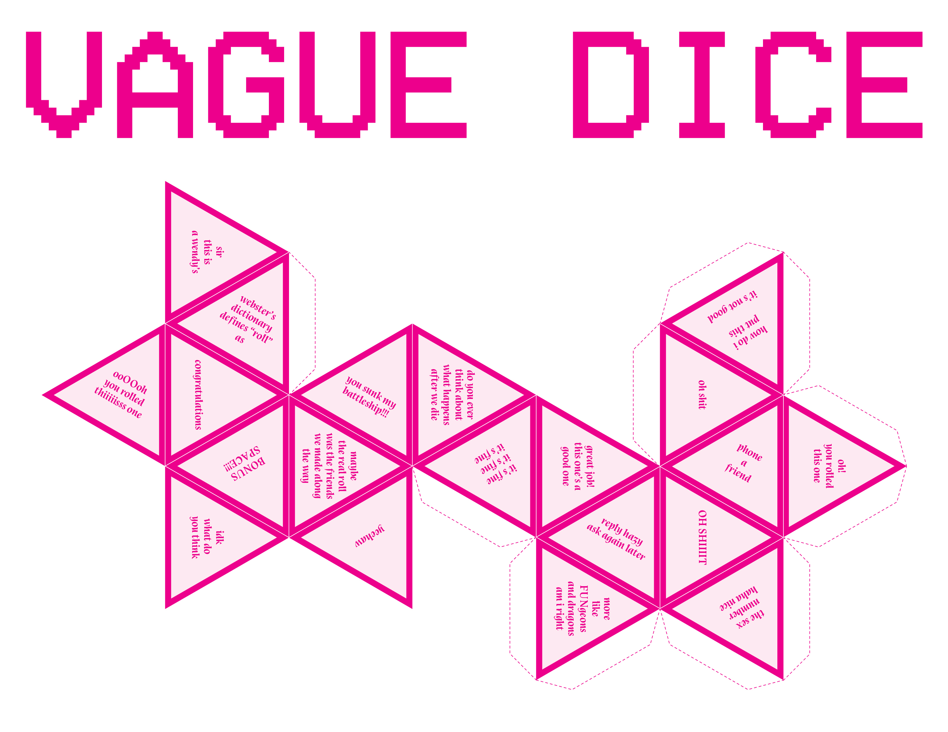 Cover image for Vague Dice