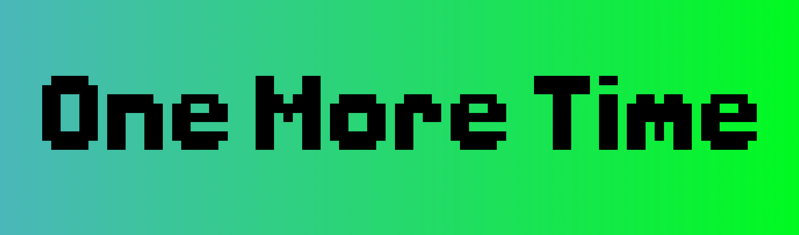 One more time