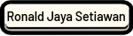 Ronald Jaya Setiawan