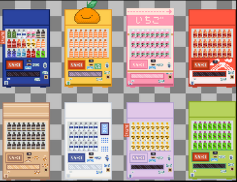 Pixel Vending Machines by Slan