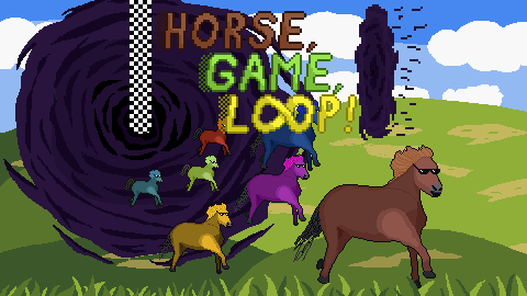 Cover image for Horse, Game, Loop!